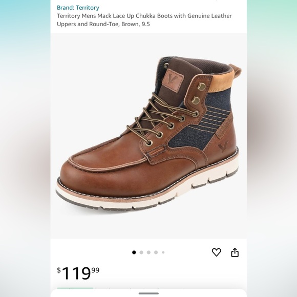 Men’s leather waterproof casual boots - Picture 10 of 10